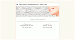 Desktop Screenshot of deantonioefavaro.com